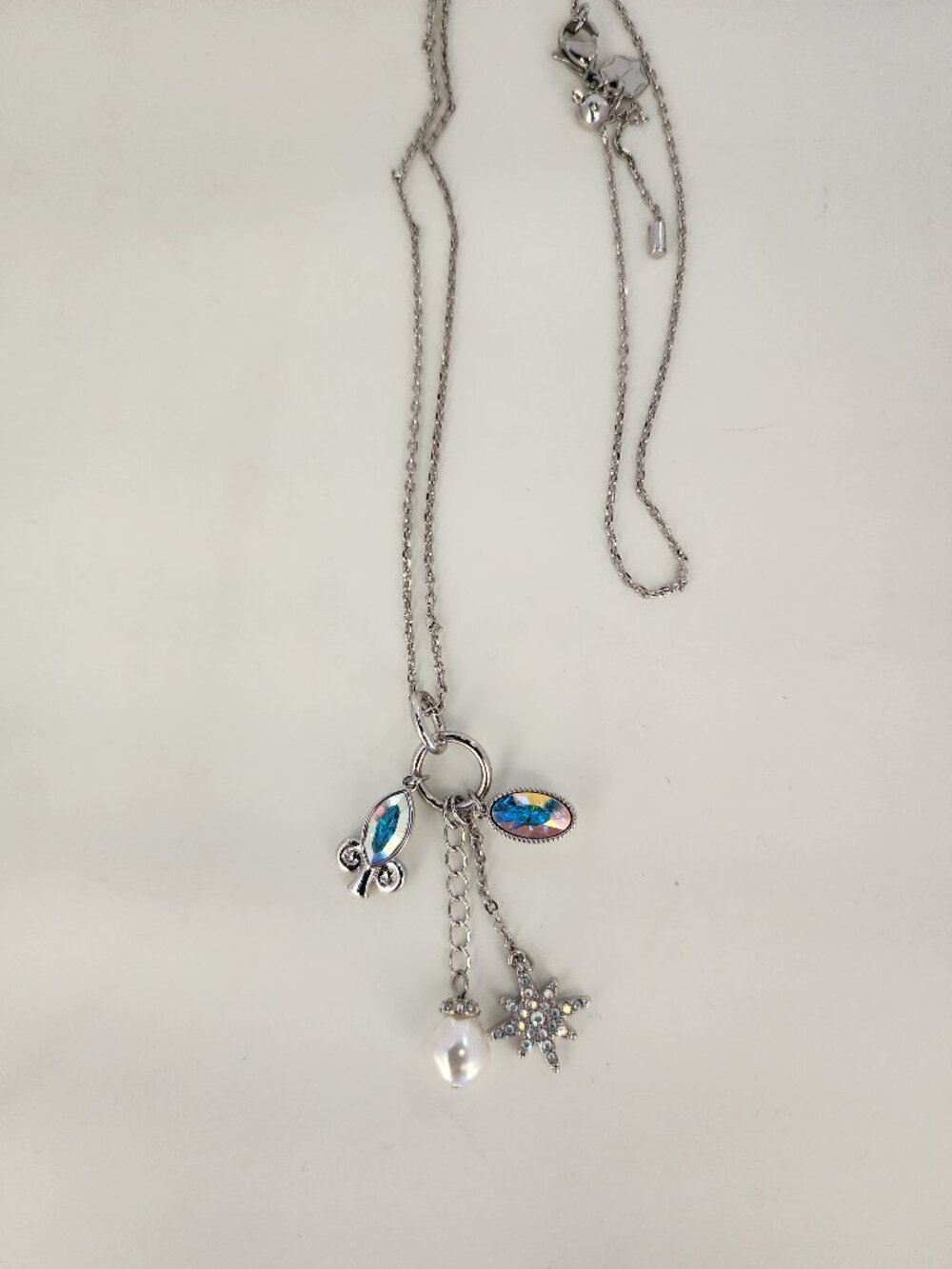 Touchstone Crystal Cosmic Necklace with AB Charms